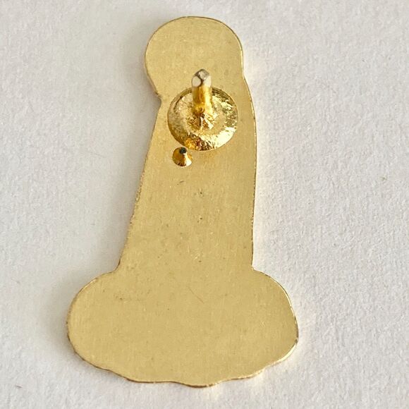 Vintage Saint Lady of Fatima of Portugal Pin Virgin Mary Blessed Mother Patron - Picture 4 of 8